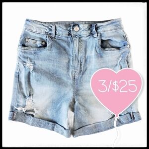 ⭐3/$25⭐ Urban Basics Distressed Cuffed Jean Shorts